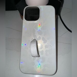 iPhone 14 Pro Max Loopy case opal leopard